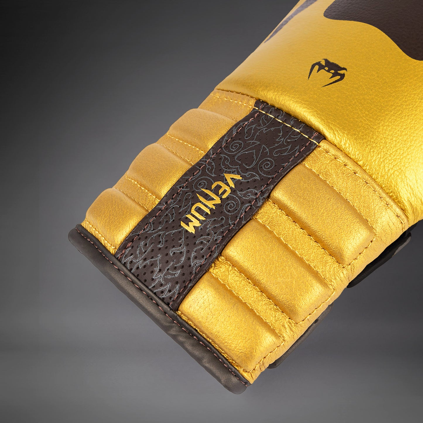 Venum Reverso Guanti da Boxe - Cioccolato/Oro