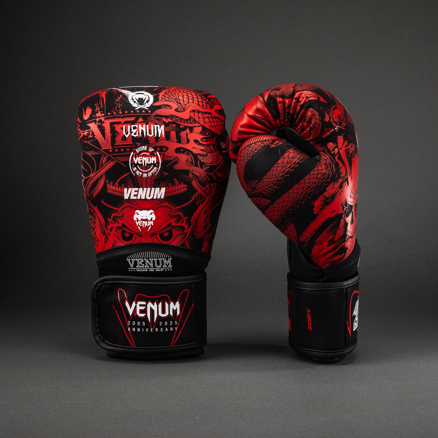 Venum 20th Anniversary Guantoni da boxe - Nero/Rosso