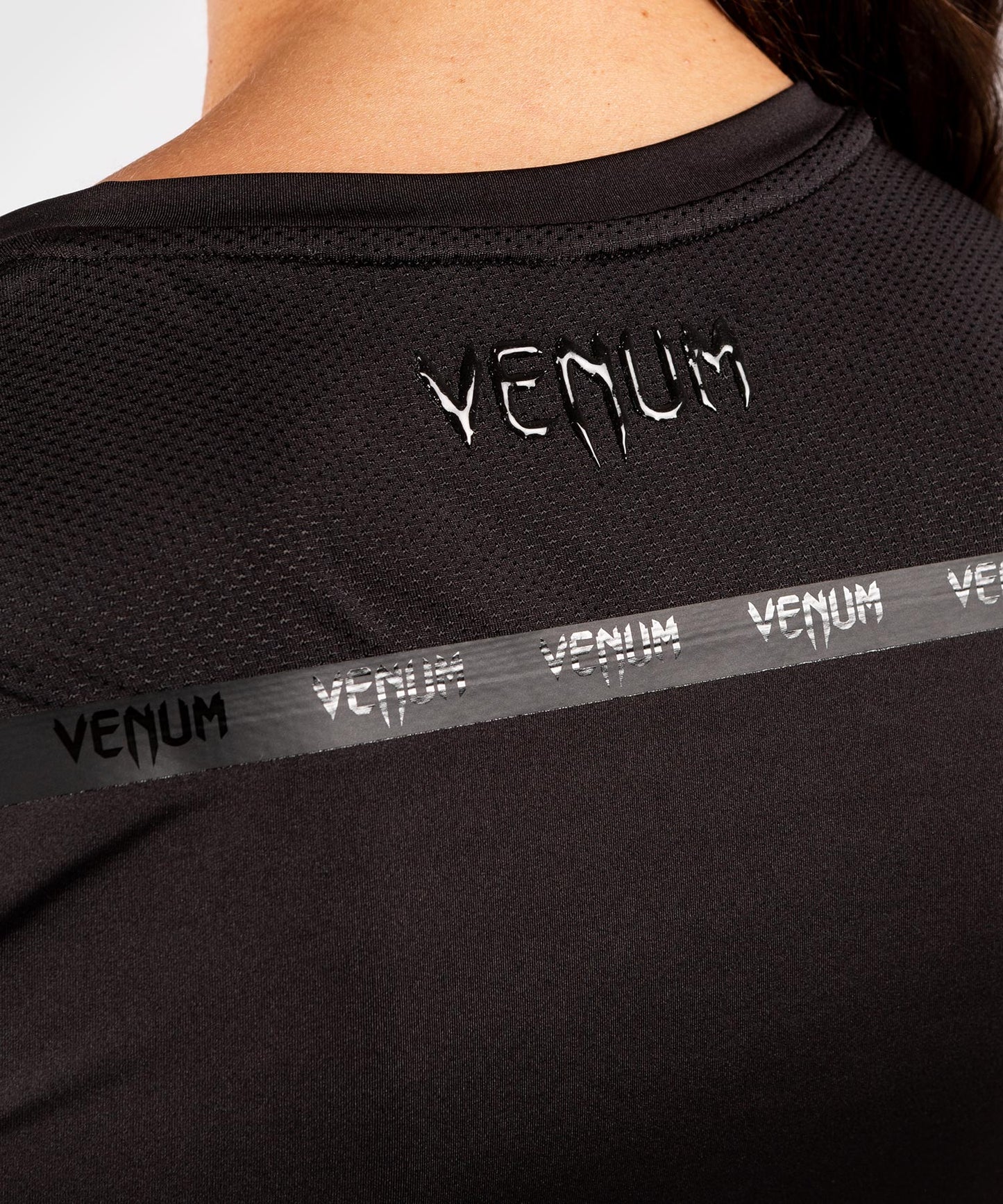Maglietta Venum G-fit Dry-Tech - Nero / Nero