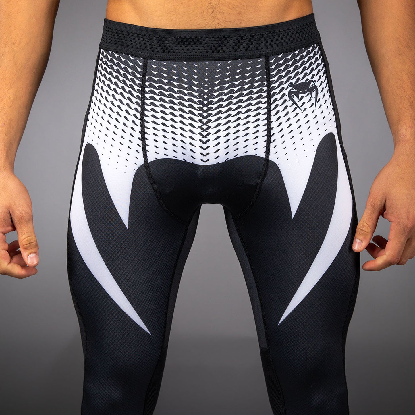 Venum No Gi Pantaloni aderenti - Nero/Bianco