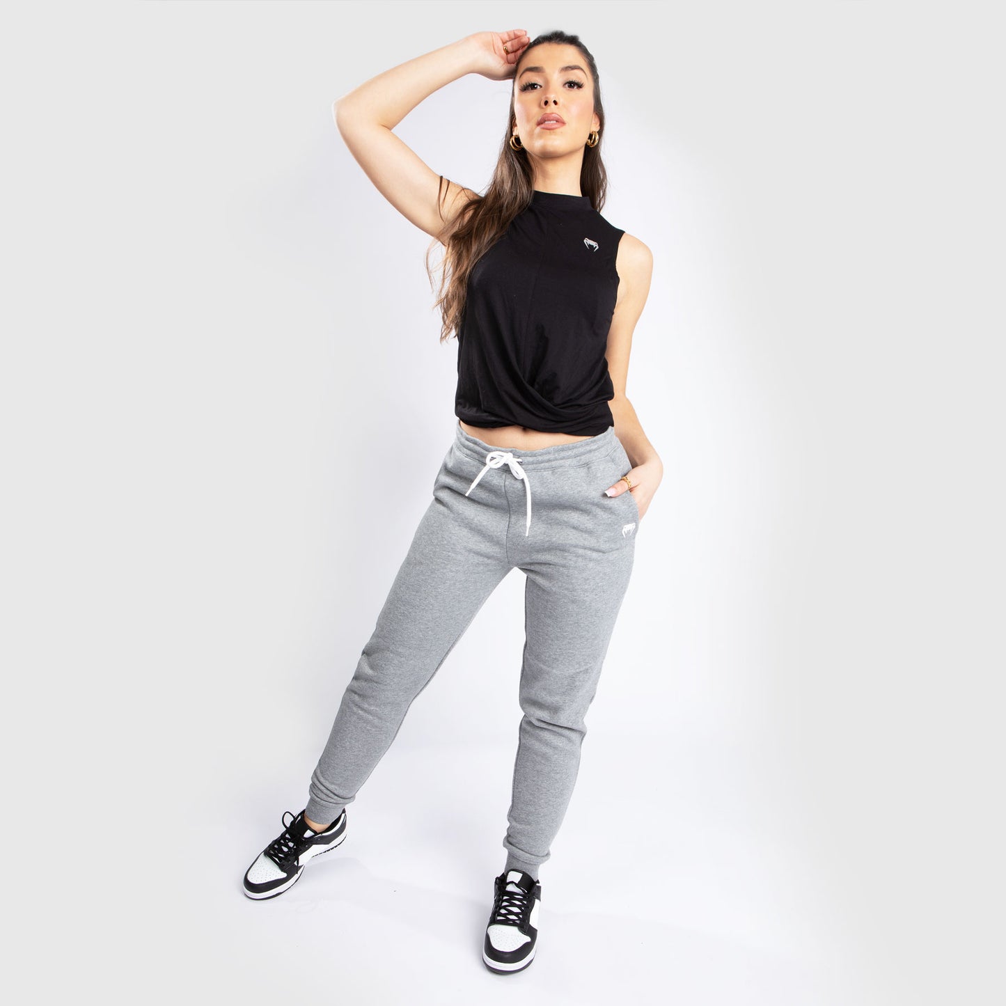 Pantaloni da jogging Venum Classic - Per donna - Grigio Mélange Chiaro