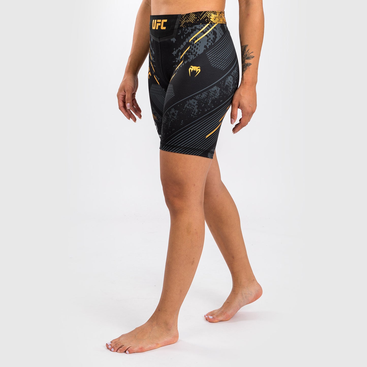 UFC Adrenaline by Venum Authentic Fight Night Pantaloncini Vale Tudo da Donna - Vestibilità Lunga - Champion