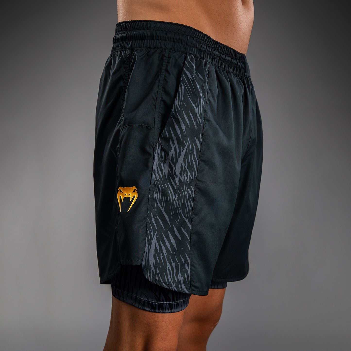Venum x Chimaev Pantaloncini da Allenamento - Nero/Grigio
