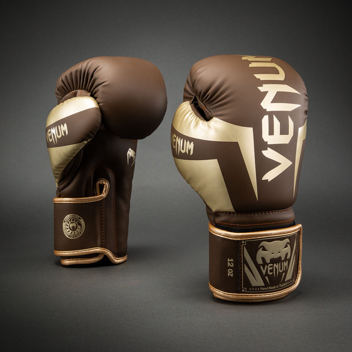Venum Elite Guanti da Boxe - Marrone Scuro