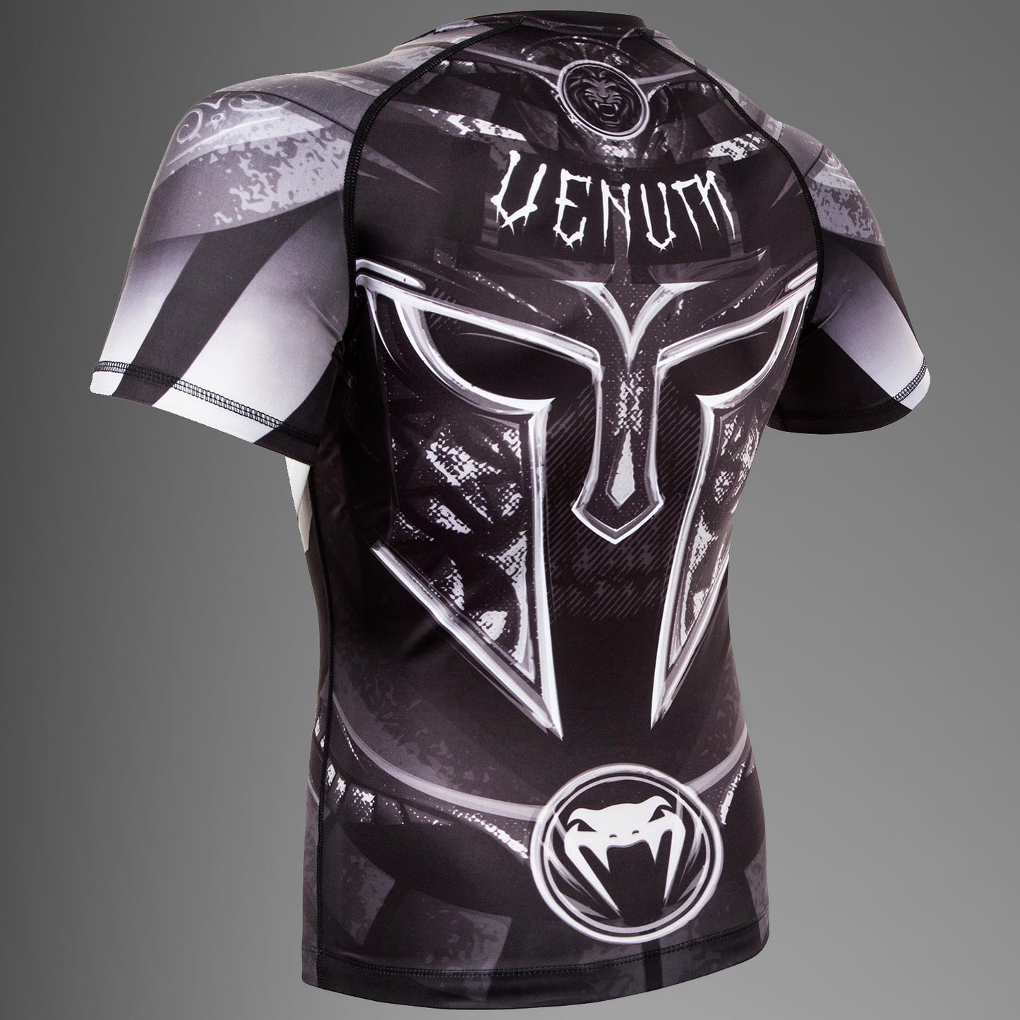 Venum Gladiator 3.0 Rashguard a maniche corte - Nera/Bianco