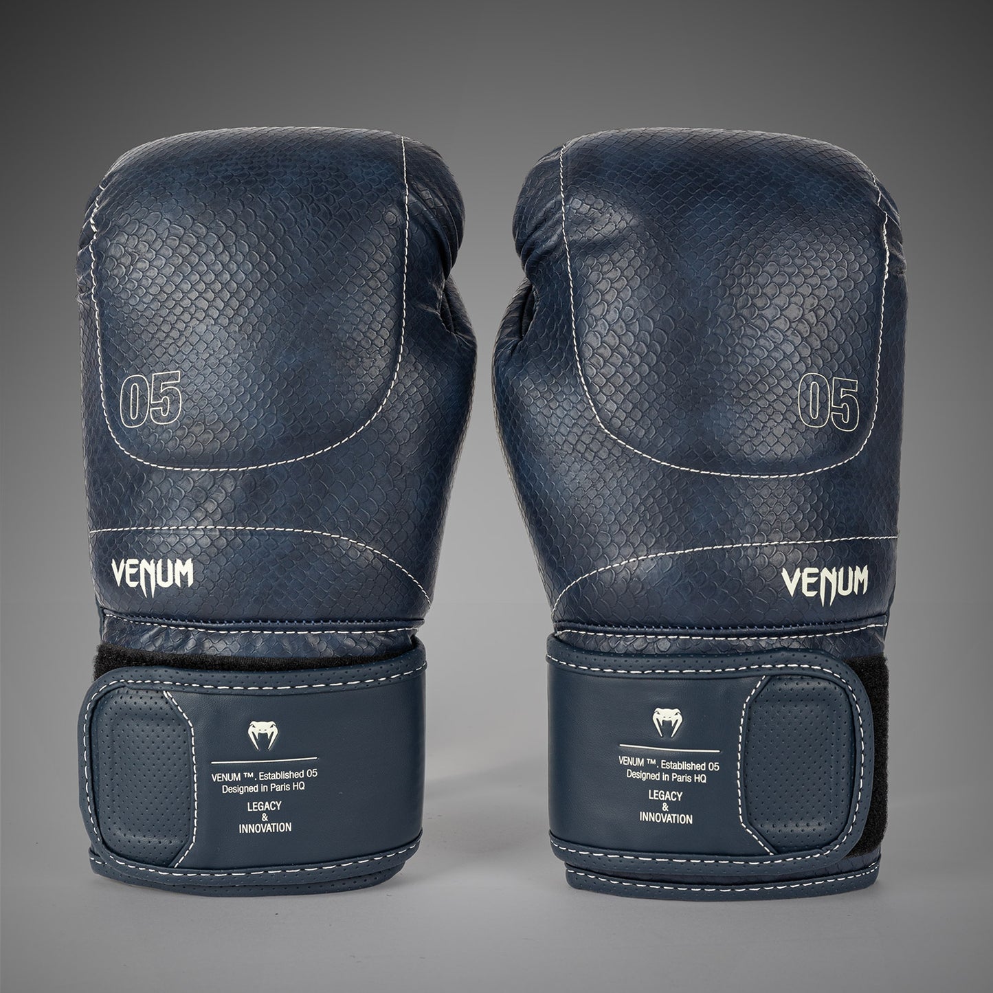 Venum Impact Evo Scales Guanti da boxe – Blu Notte