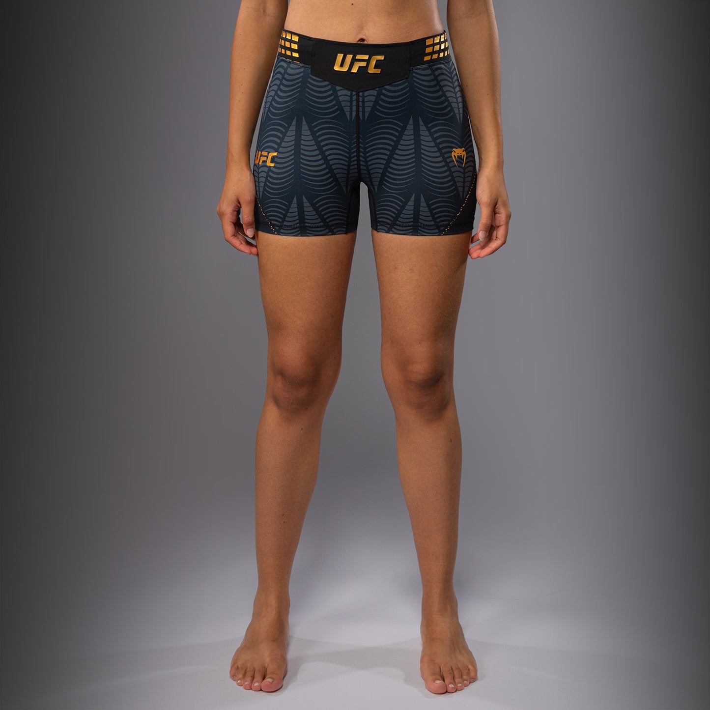 UFC Zenith by Venum Authentic Fight Night Pantaloncini Vale Tudo Fit corto Donna Personalizzato - Champion
