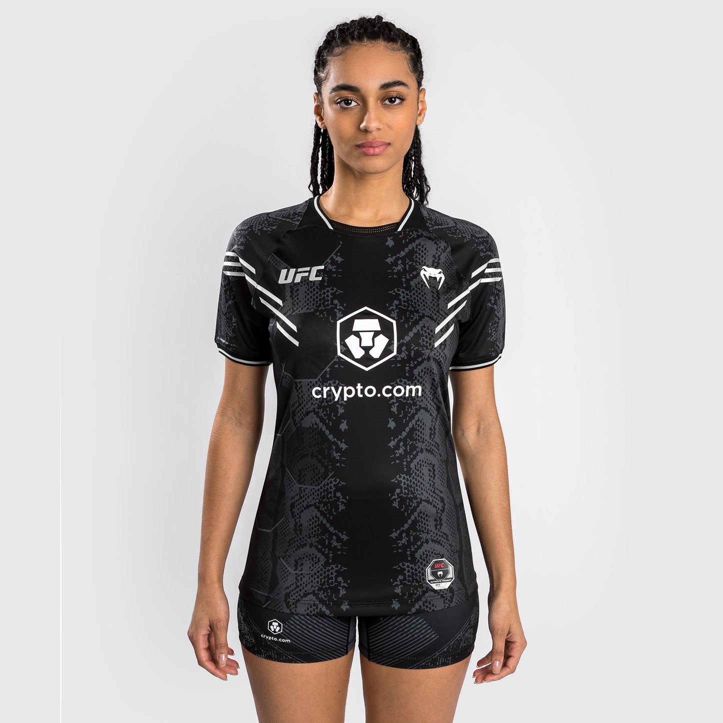 UFC Adrenaline by Venum Authentic Fight Night Maglia Walkout da Donna - Nero