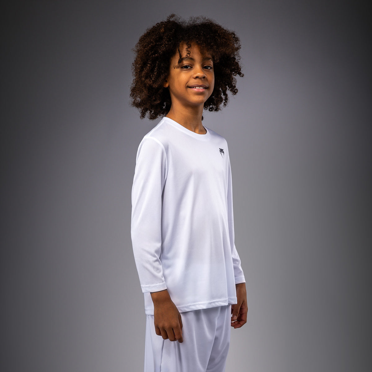 Venum Lineup Maglietta a Maniche Lunghe Per Bambini - Rosso/Bianco