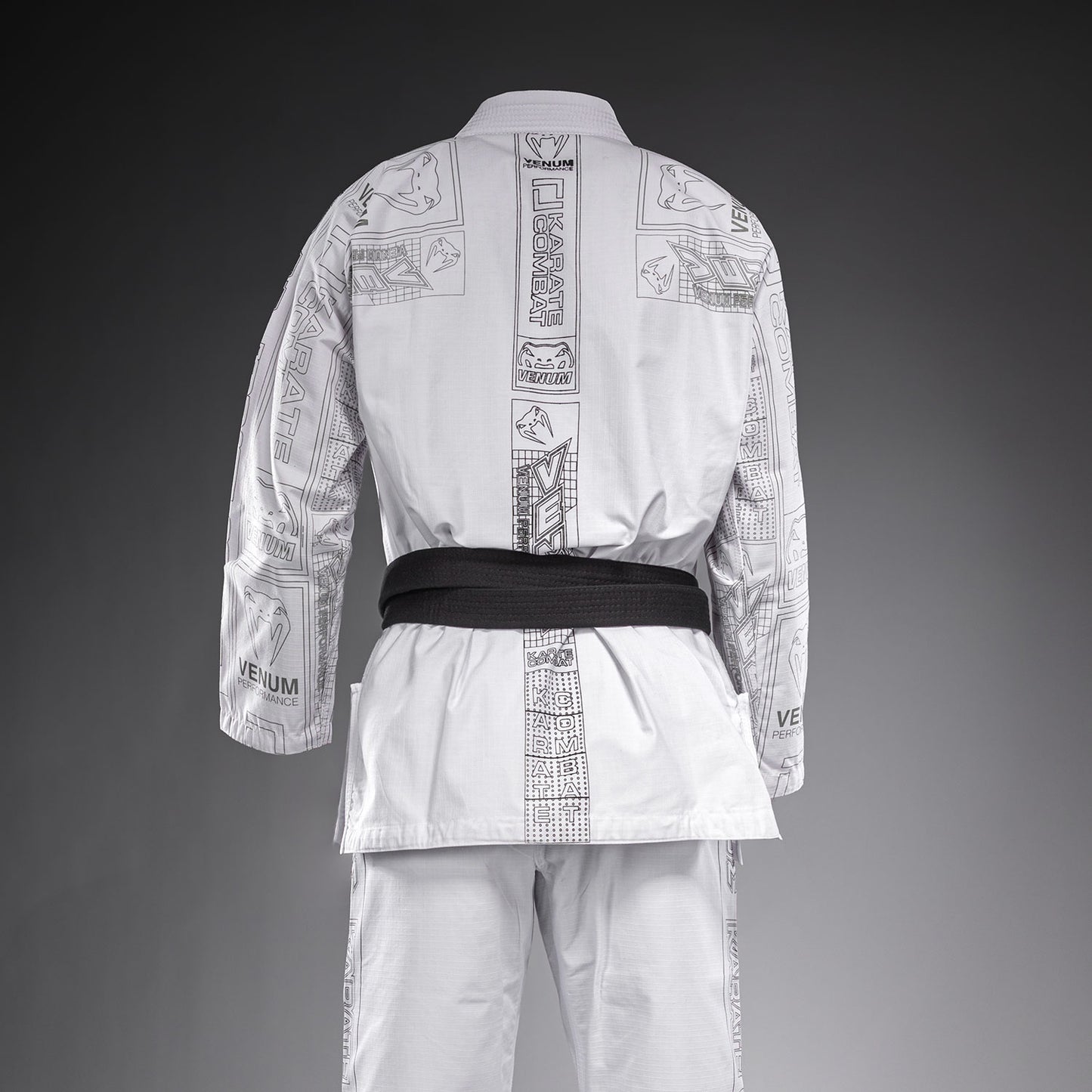 Karate Combat by Venum Gi BJJ – Bianco/Grigio