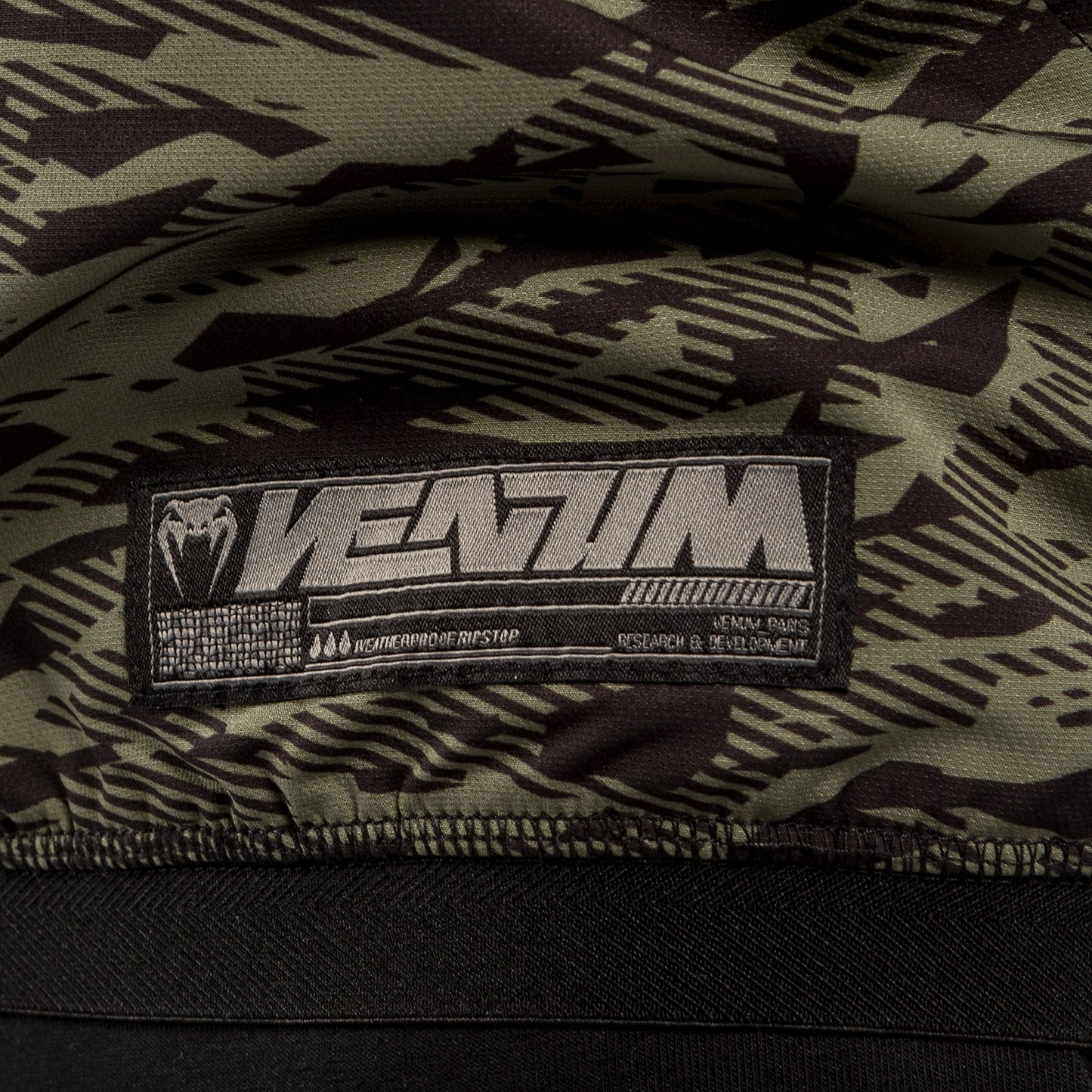 Felpa con cappuccio Venum Laser XT - Nero/Camo Foresta