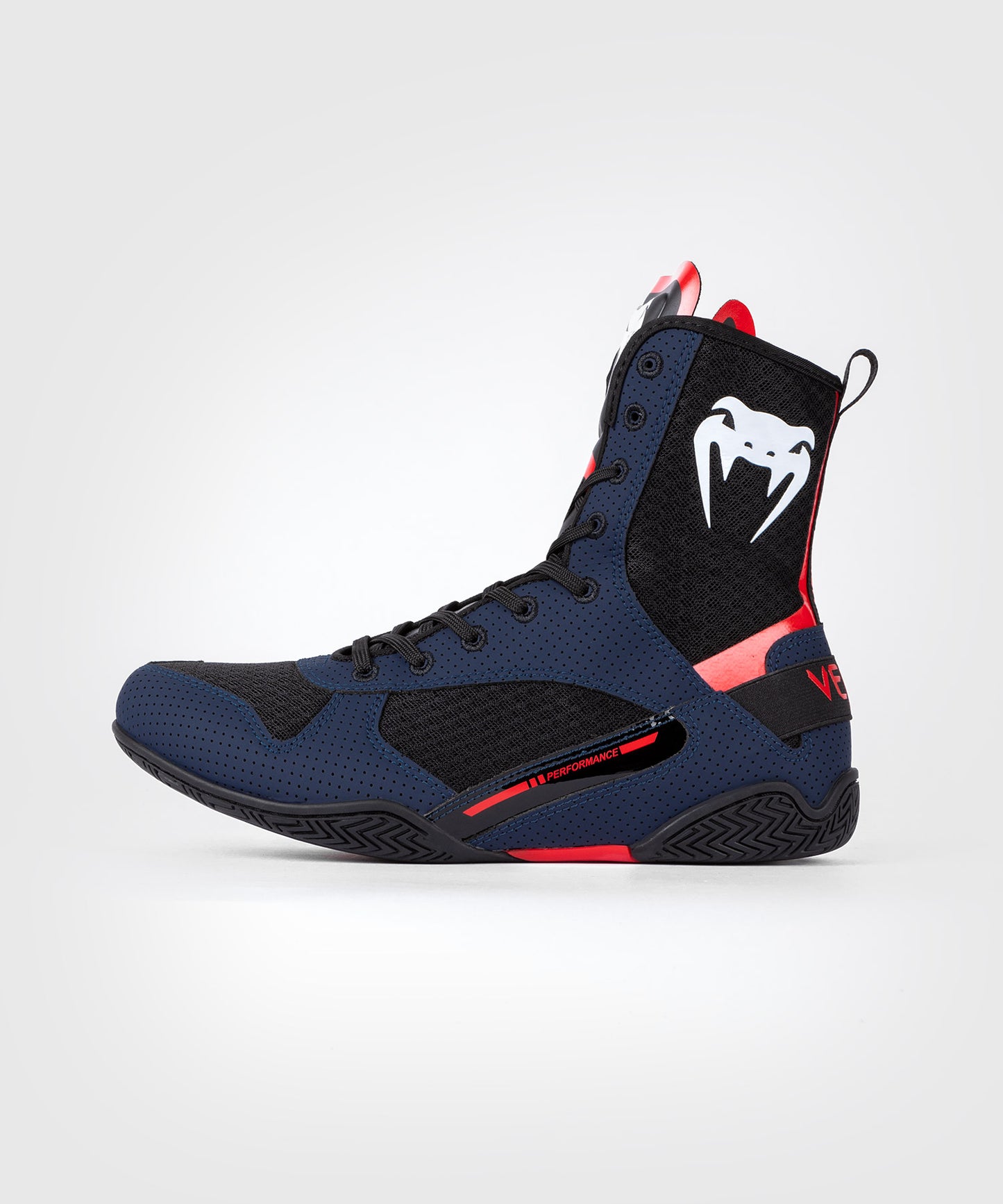 Venum Elite Scarpe da boxe - Navy/Nero/Rosso