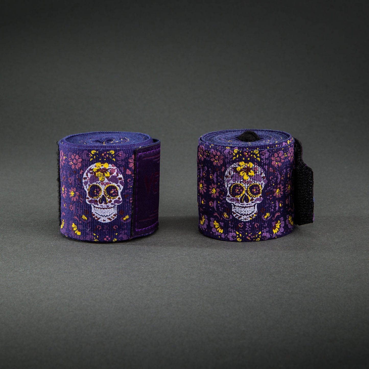 Venum Kontact Evo Santa Muerte Boxing Fasce da Boxe - Viola Scuro