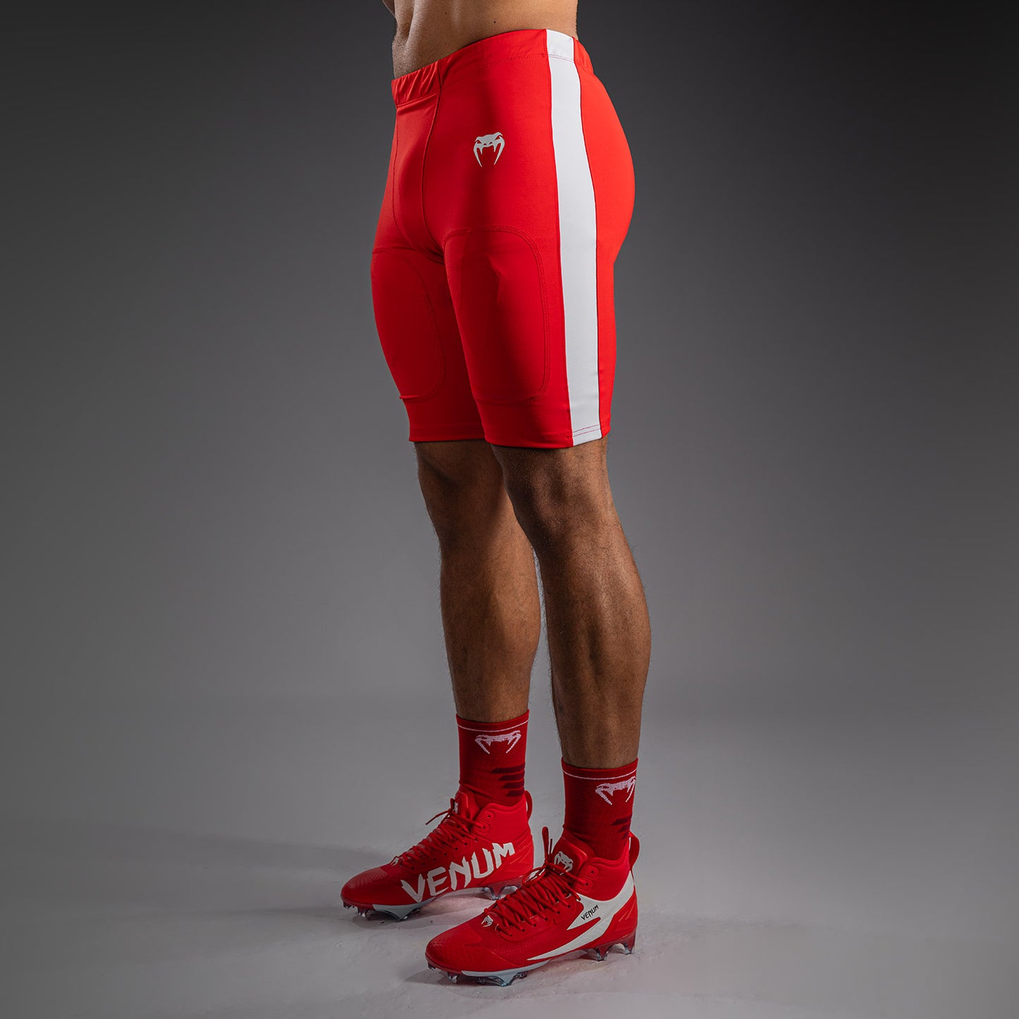 Venum Elite Football Pantaloncini a Compressione - Rosso