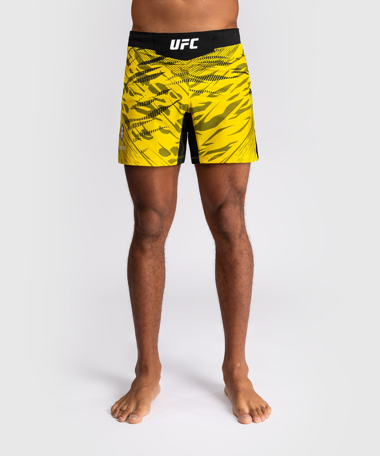 UFC Fusion by Venum Personalizzati Authentic Fight Night Shorts da Lotta per Uomo - Fit Corto - Giallo