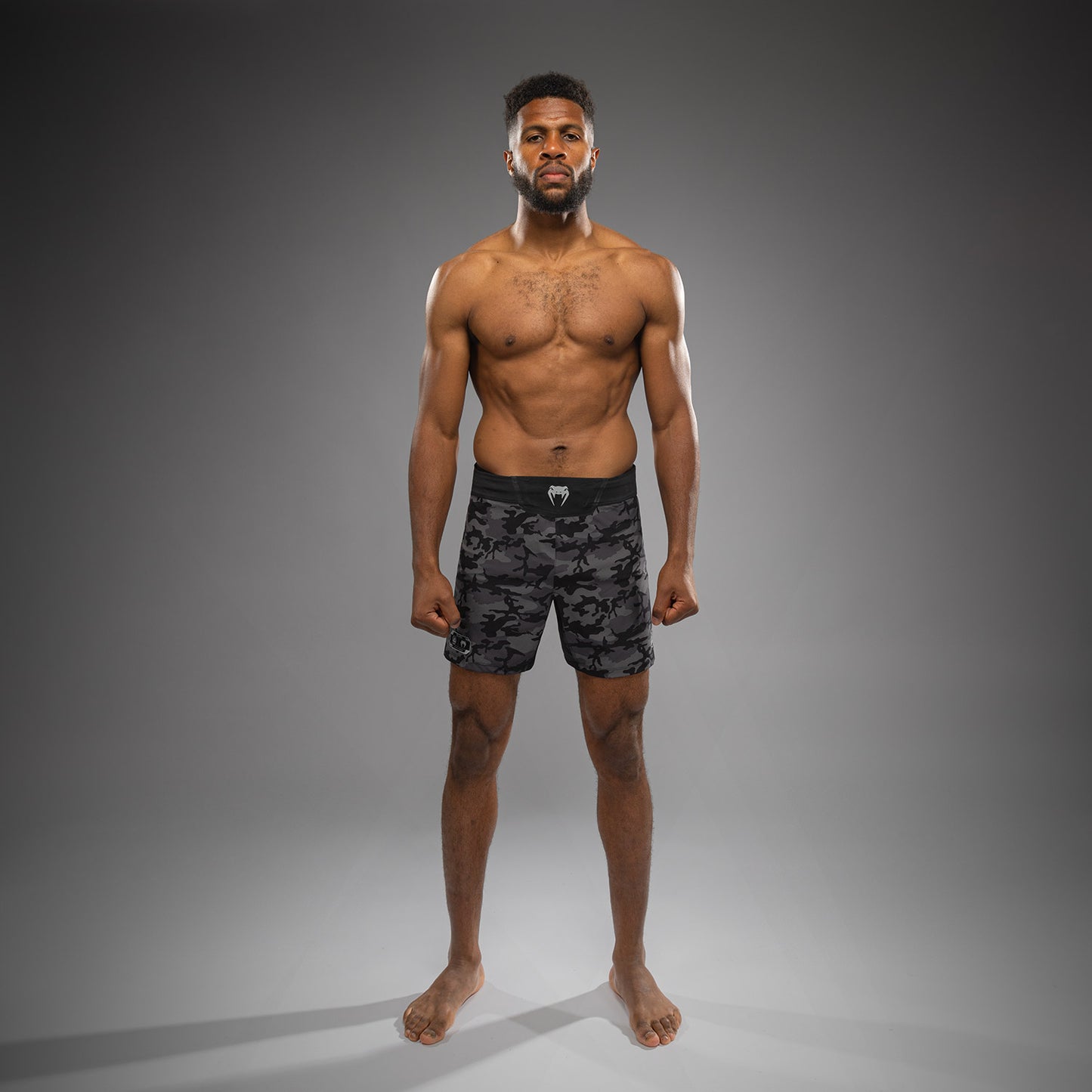 Venum x Polaris Pantaloni da Combattimento - Nero/Grigio Tempesta