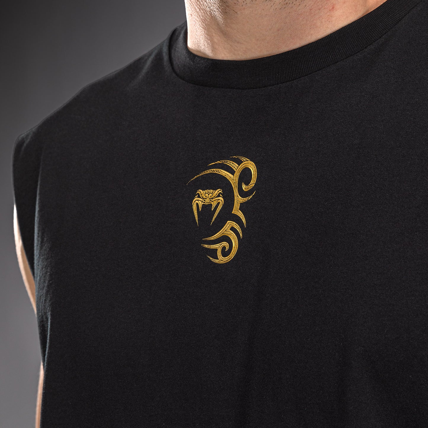 Venum x Mike Tyson Tiger Maglietta Senza Maniche - Nero/Oro