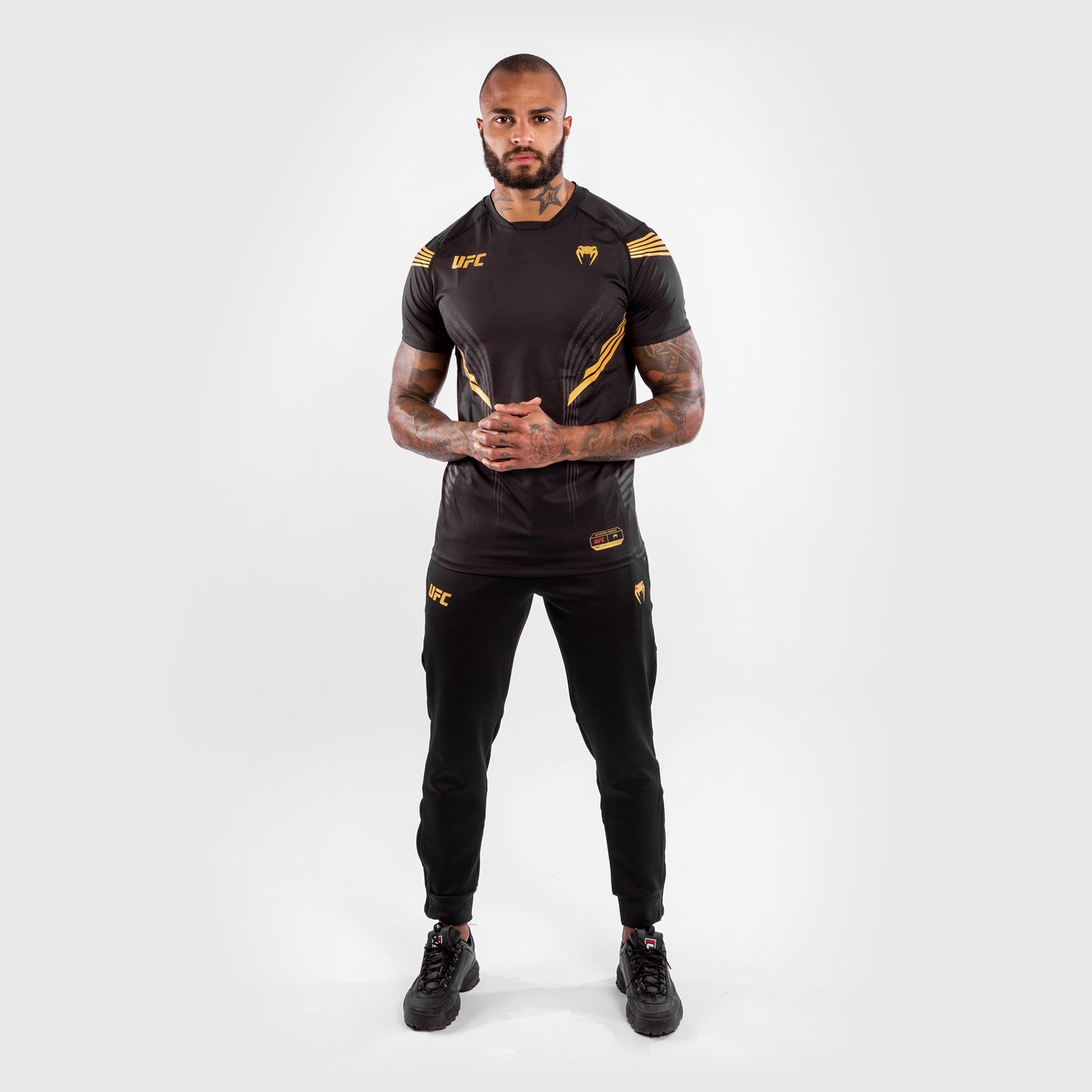 Maglia Tecnica Uomo Personalizzata UFC Venum Authentic Fight Night - Campione