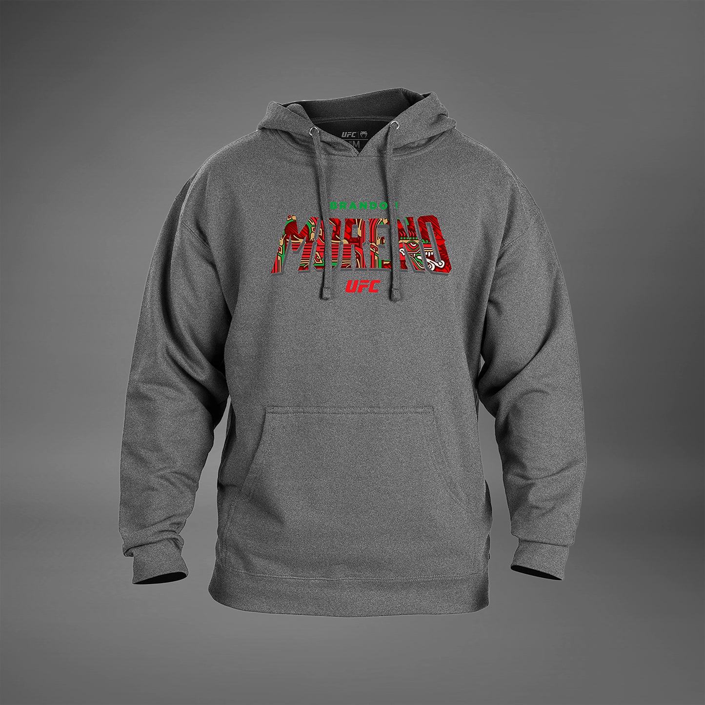 UFC Unrivaled by Venum Brandon Moreno Felpa Uomini - Grigio Heather