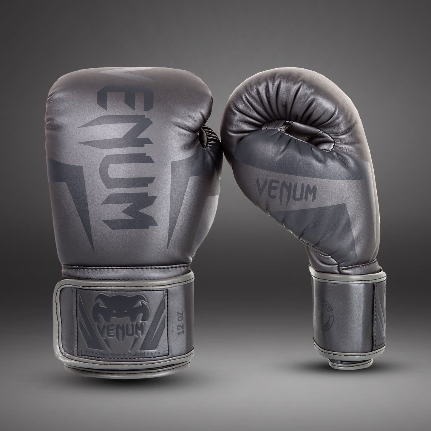 Guantoni da boxe Venum Elite - Grigio/Grigio