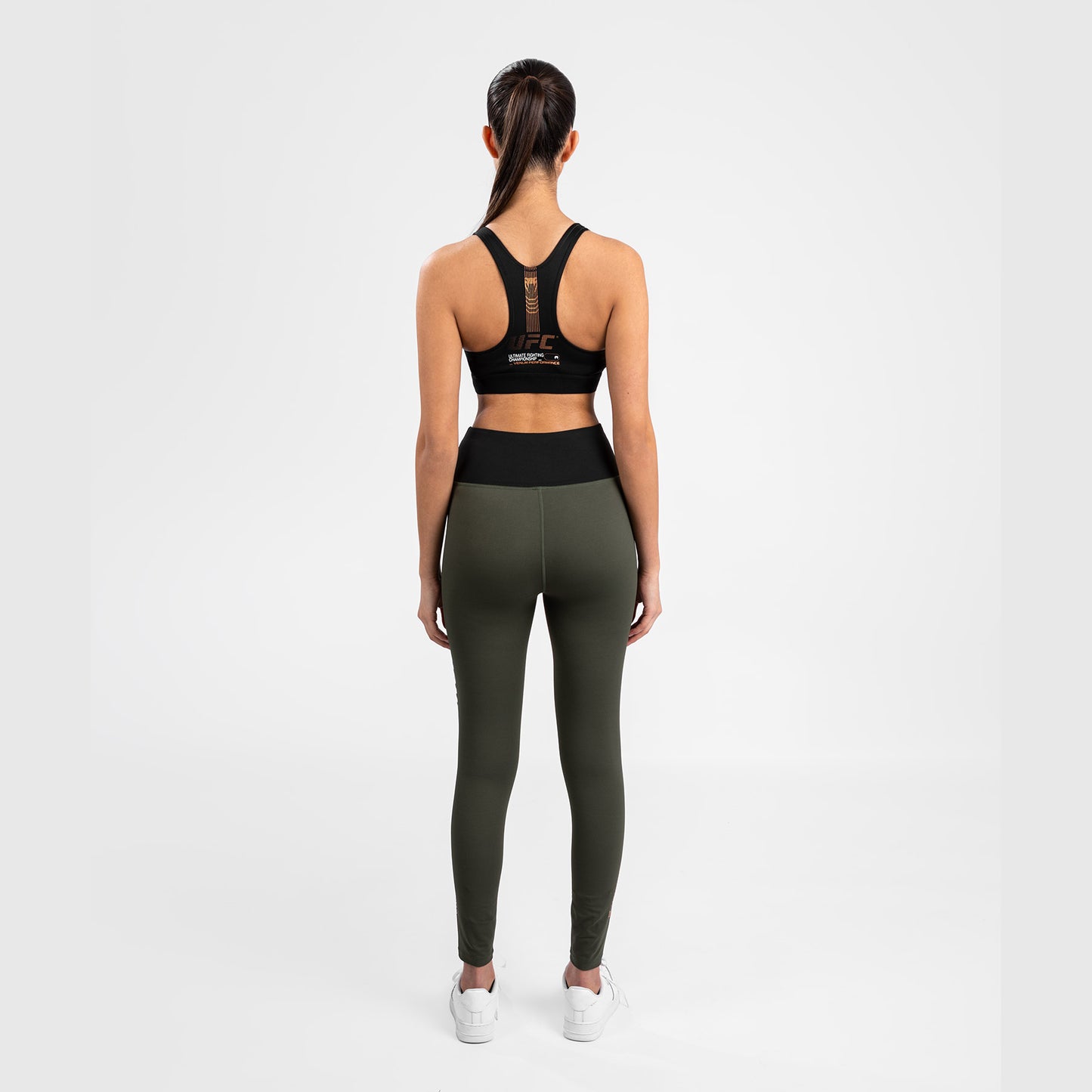 UFC Adrenaline by Venum Fight Week Tight da Donna - Khaki/Bronzo