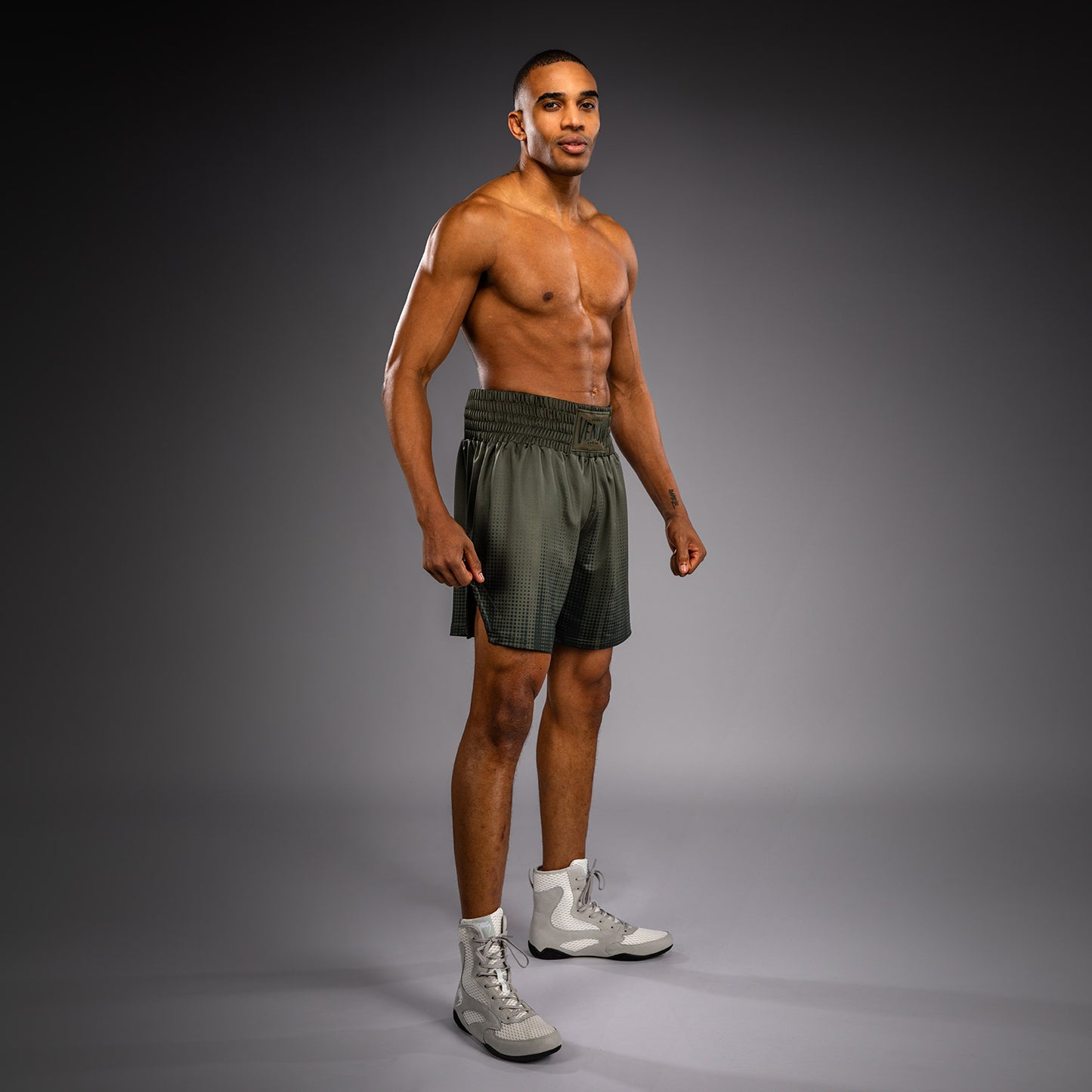 Venum Stealth Pantaloncini da Boxe – Kaki/Verde Scuro