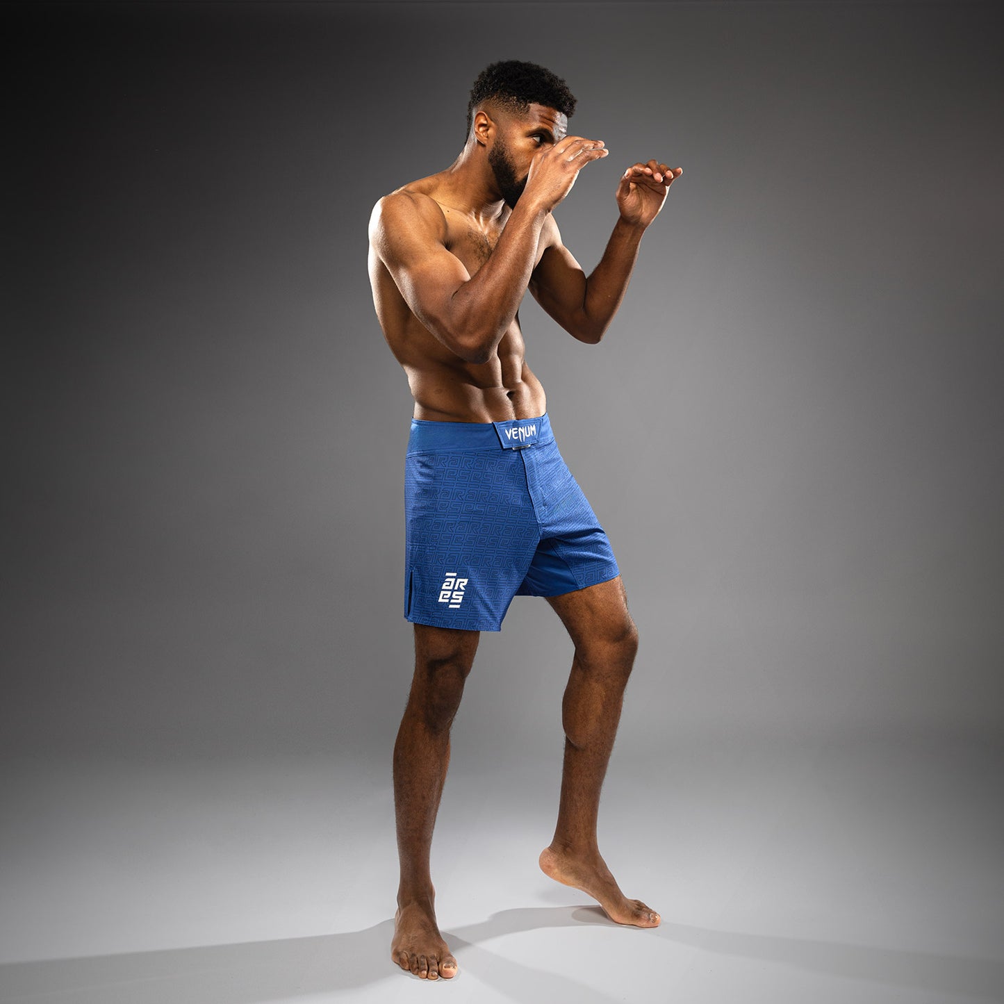 Venum x Ares Pantaloni da Combattimento Uomo - Blu Reale