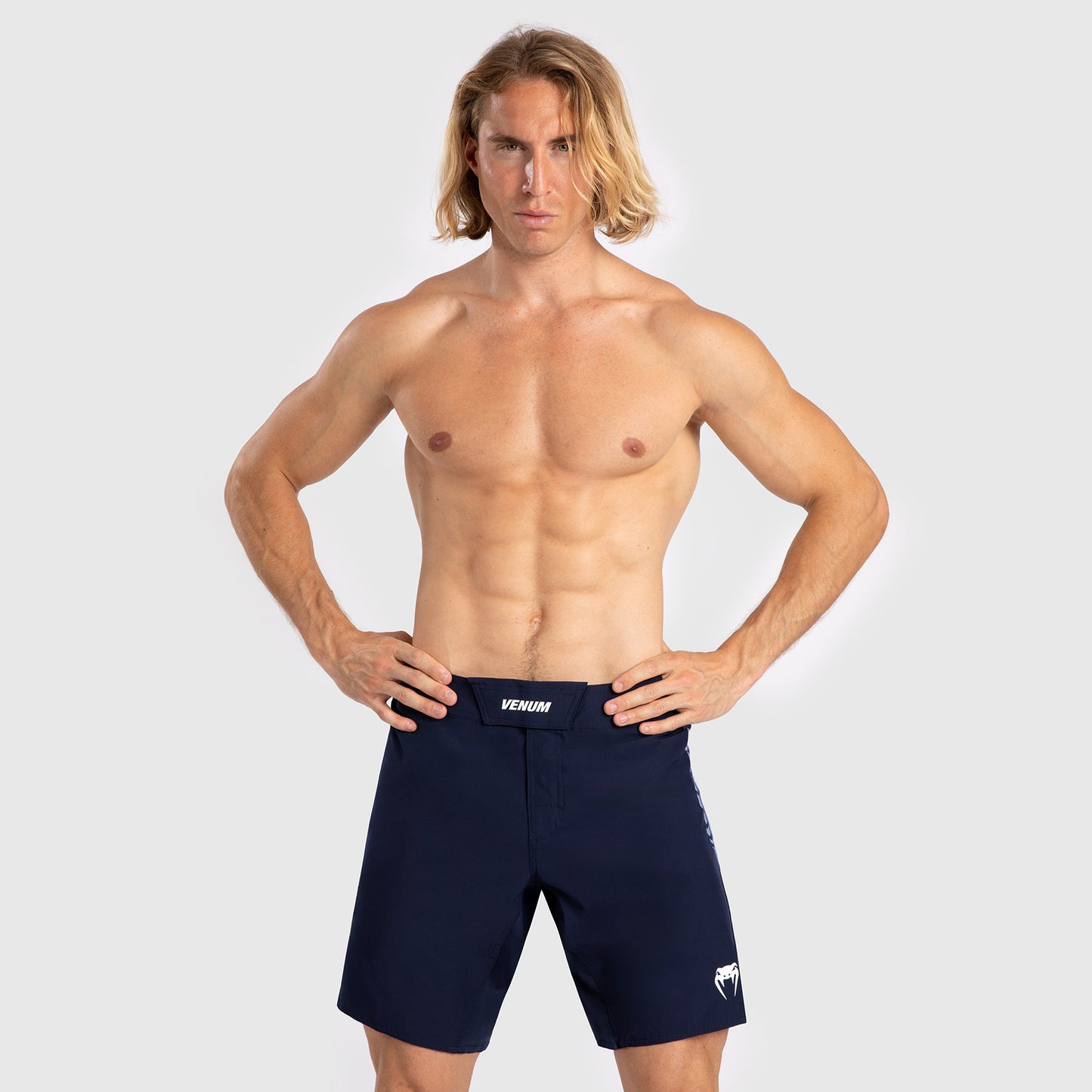 Venum Tempest Pantaloncini da Combattimento per Uomo - Blu Navy/Blu