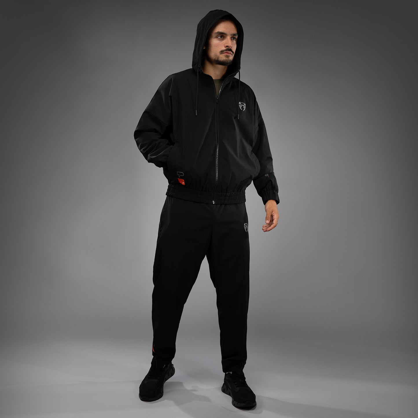 Venum Eclipse Giacca da Track – Nero/Avorio
