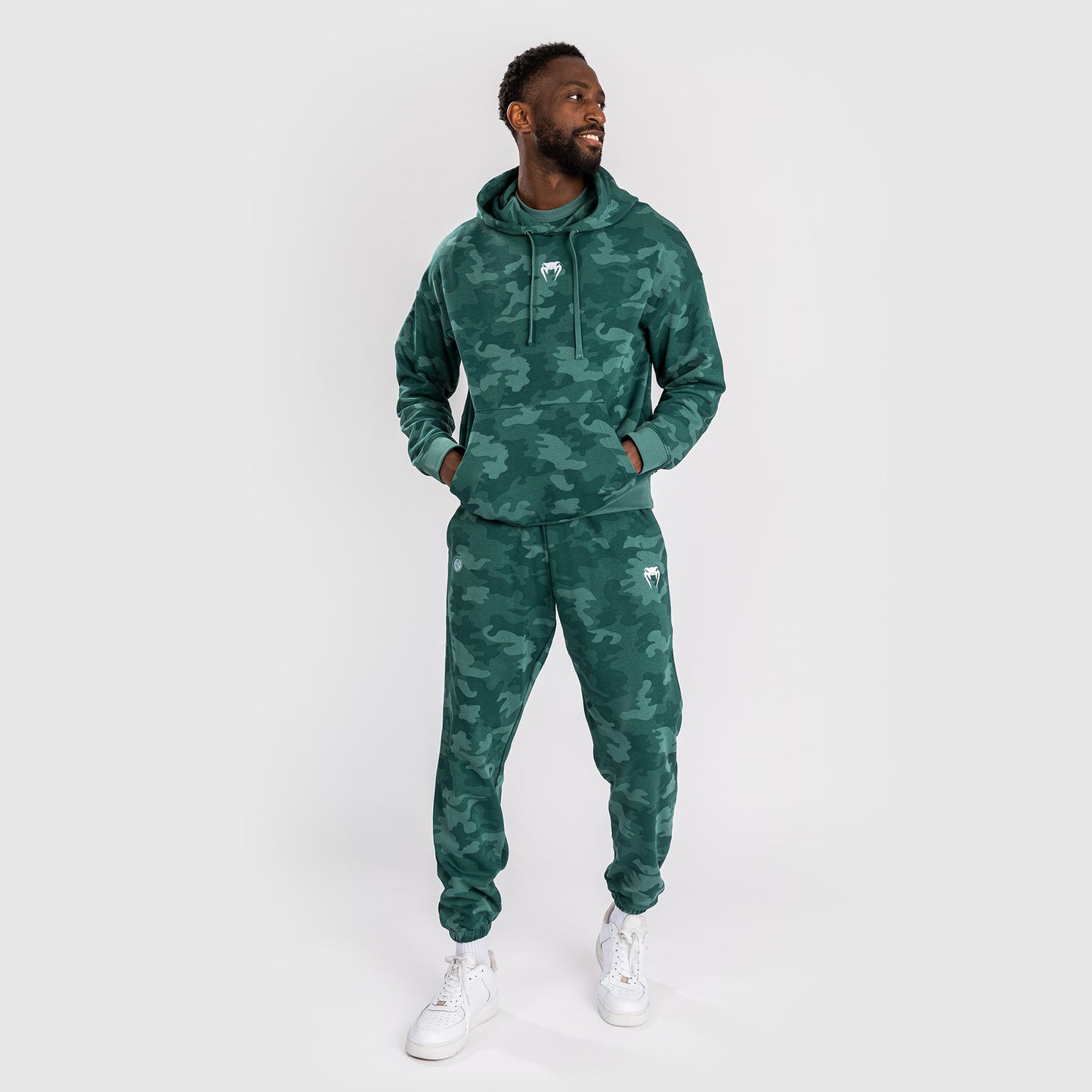 Venum Vortex XL Felpa con cappuccio da Uomo - Camo Turchese