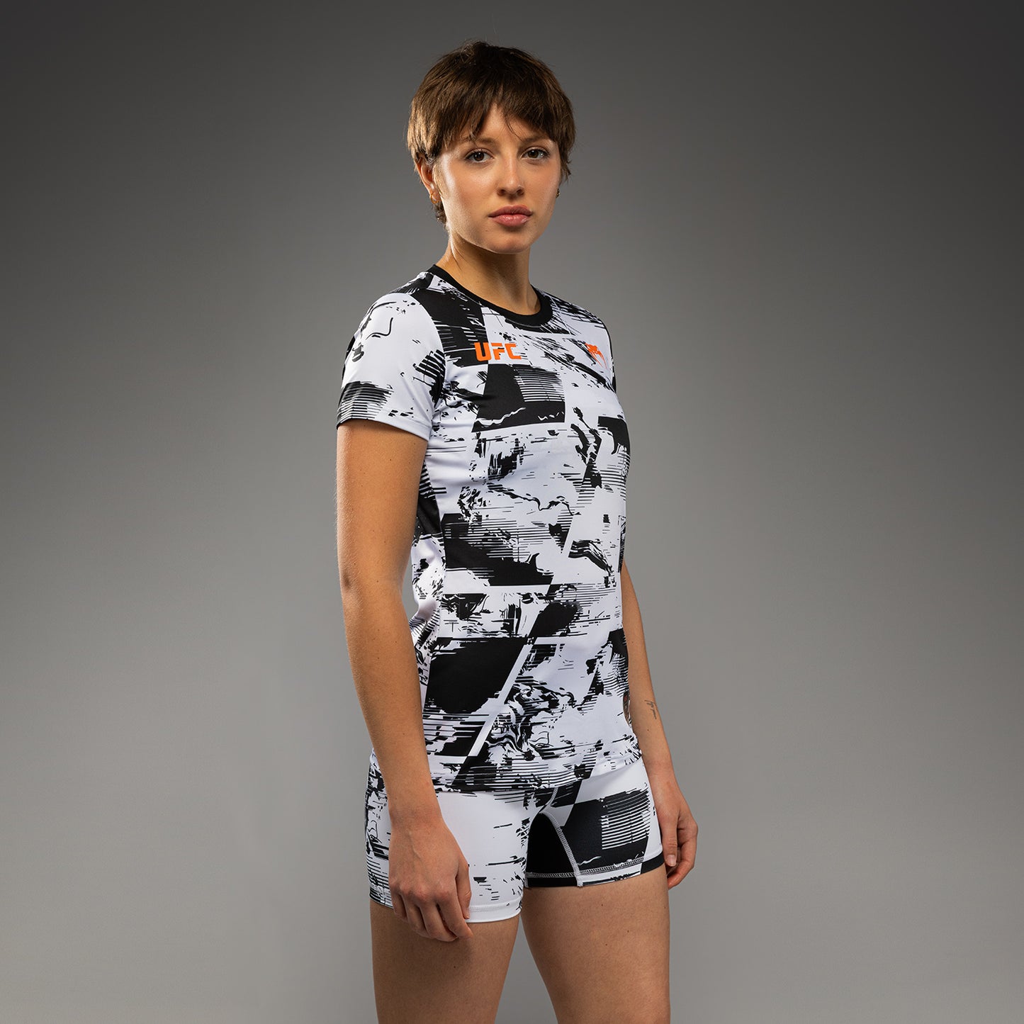 UFC Zenith by Venum Authentic Fight Week T-shirt maniche corte Performance Donna - Bianco