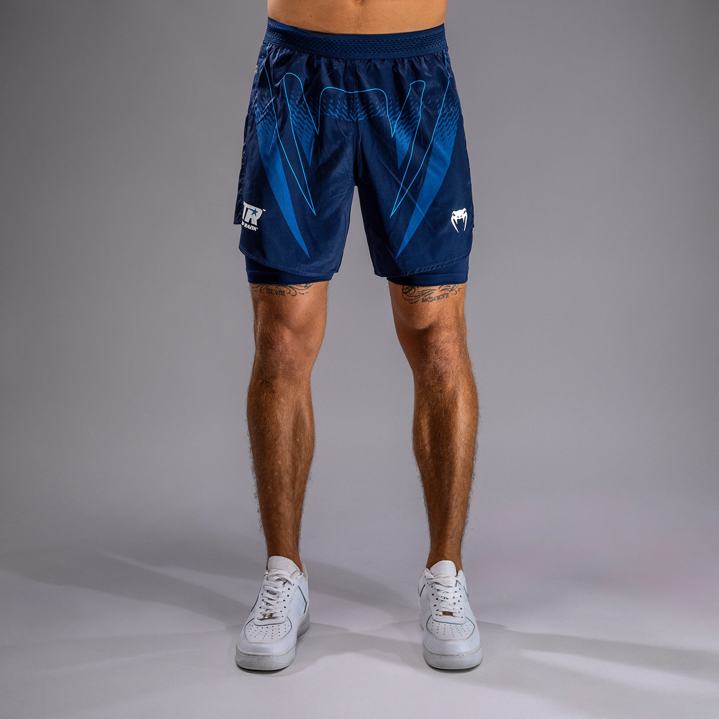 Venum x Top Rank Original Pantaloncini da Allenamento da Uomo - Blu Navy