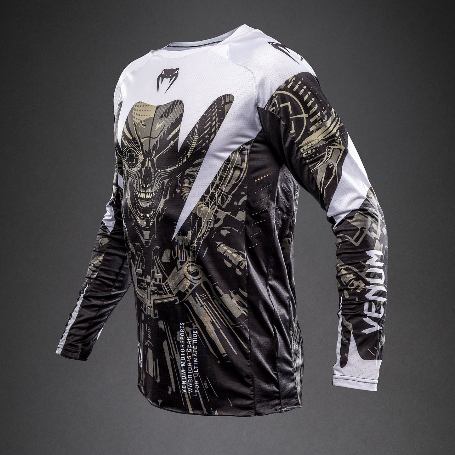 Venum MX Elite Maglia da Motorsports - Nero/Sabbia