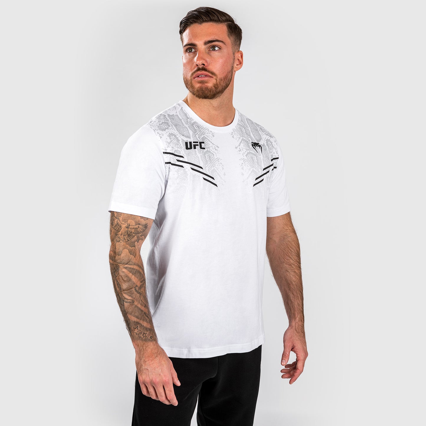 UFC Adrenaline by Venum Replica Maglietta a maniche corte da Uomo - Bianco