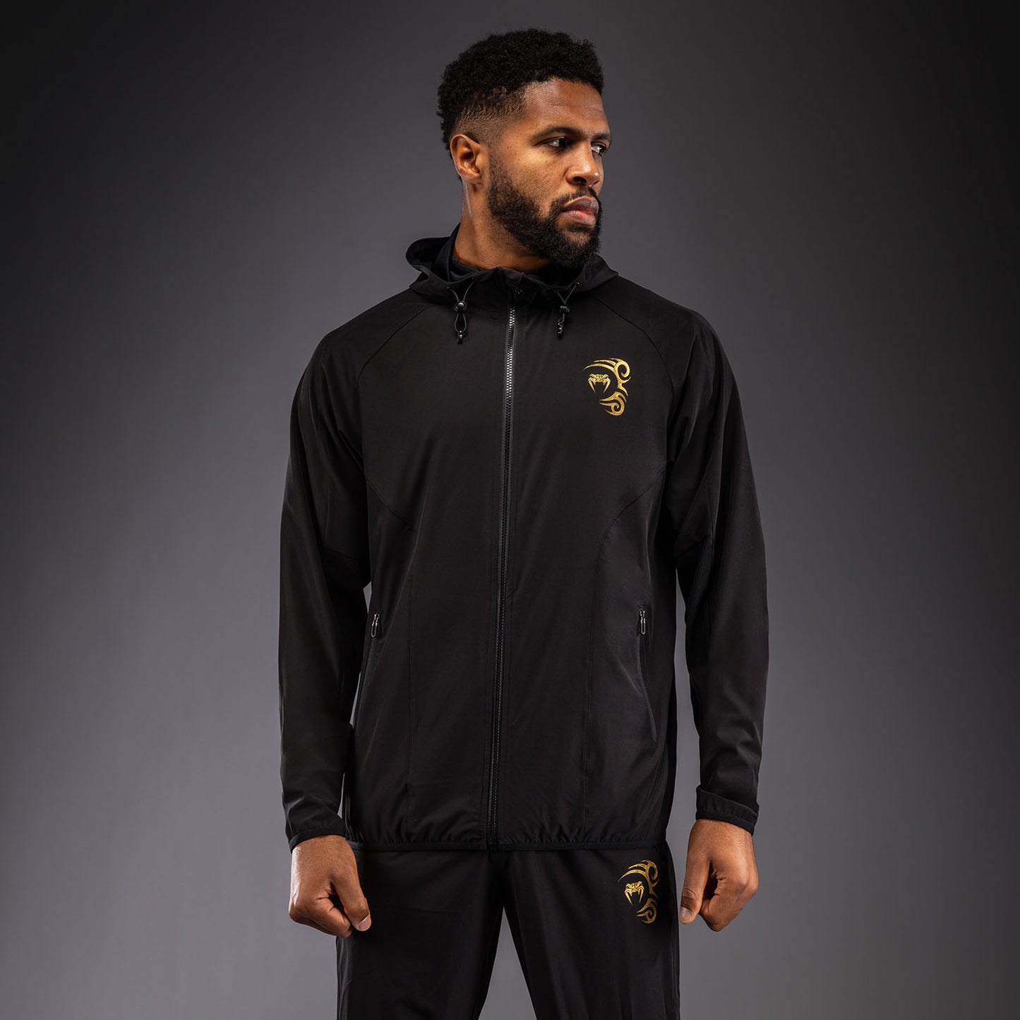 Venum x Mike Tyson Tiger Giacca da tuta - Nero/Oro