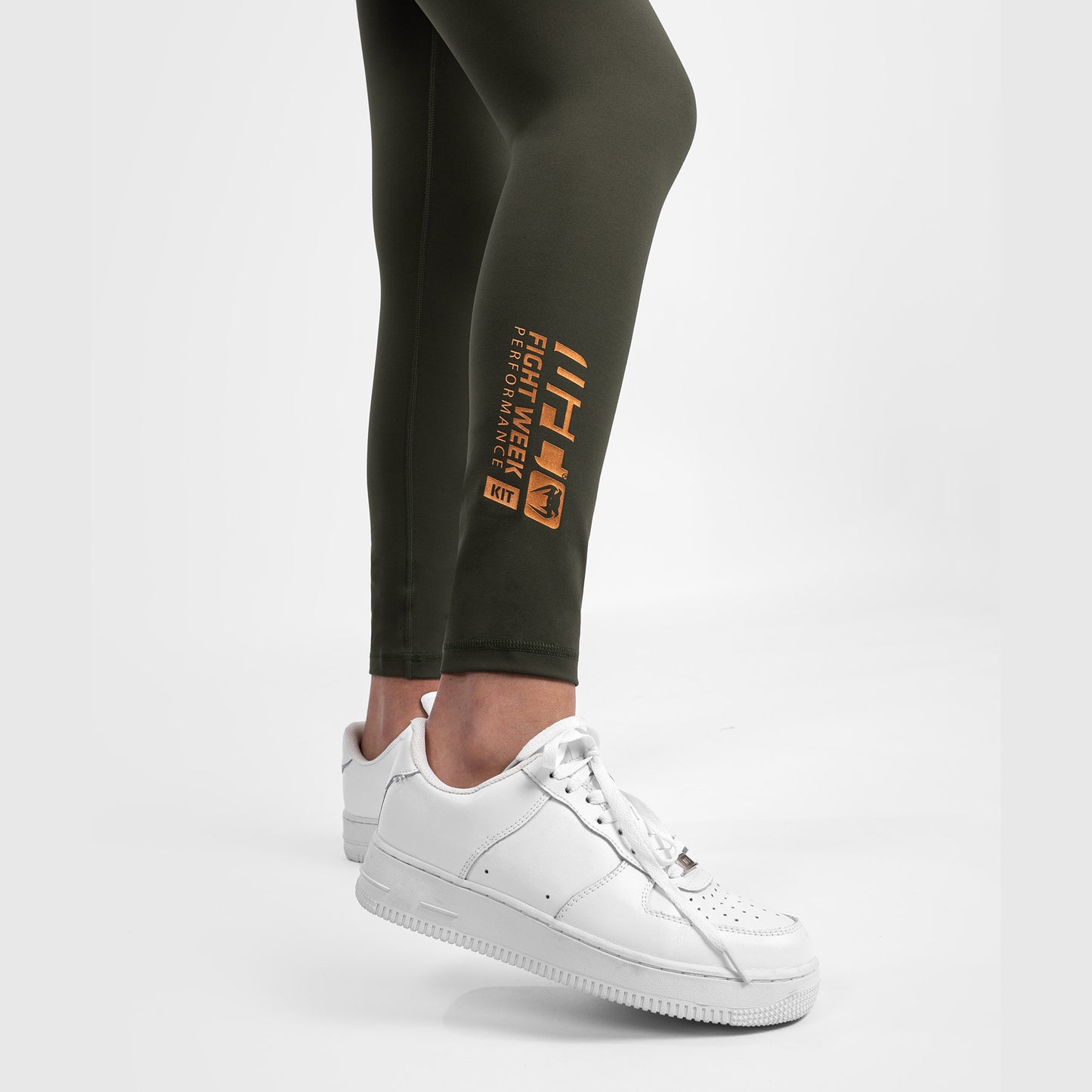 UFC Adrenaline by Venum Fight Week Tight da Donna - Khaki/Bronzo