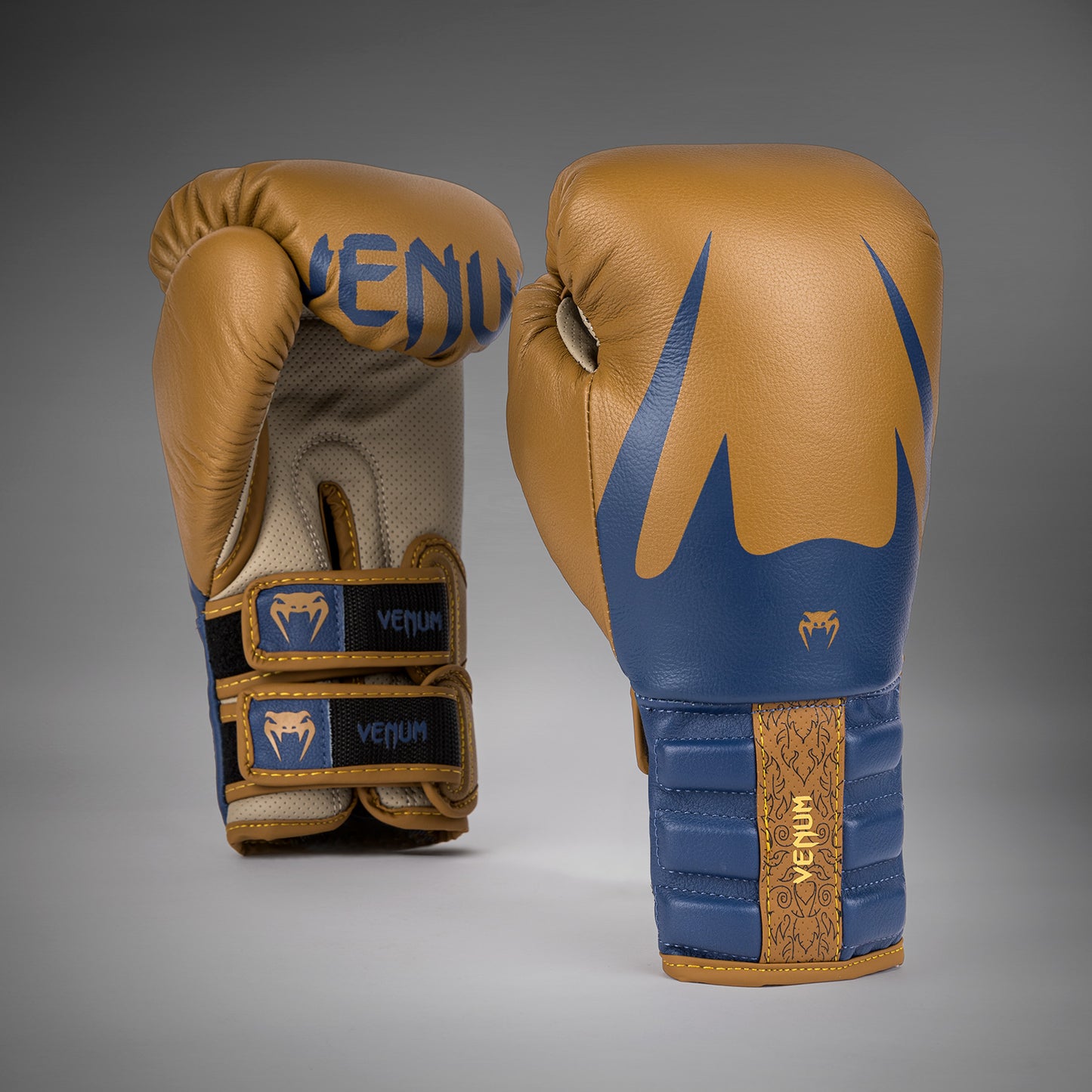 Venum Reverso Guantoni da boxe - Cammello/Blu reale