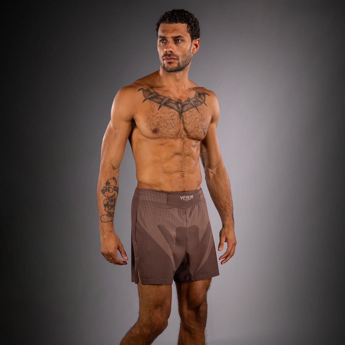 Venum No Gi Pantaloncini da combattimento - Marrone cioccolato