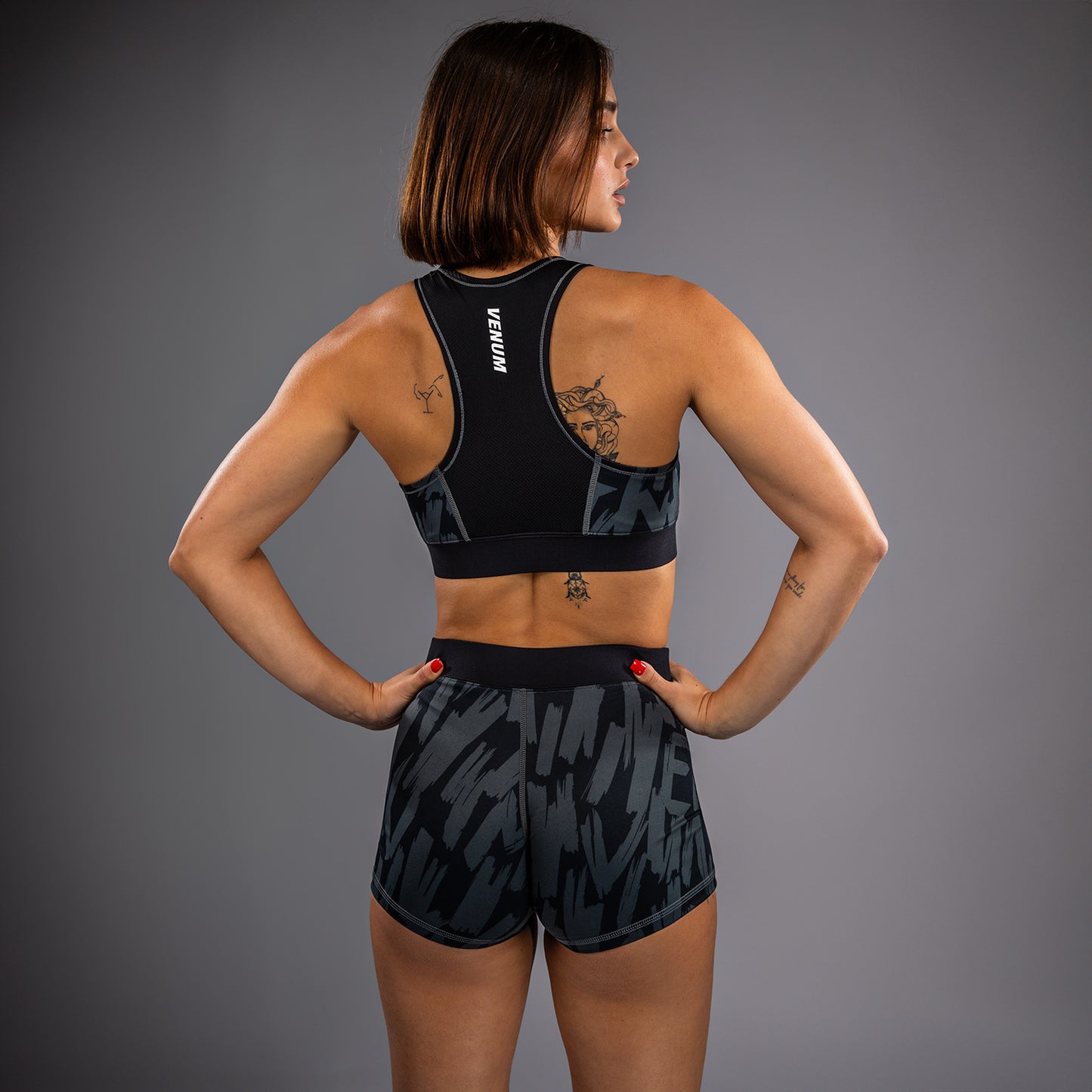 Venum Graffiti Reggiseno Sportivo da Donna - Carbone Urbano
