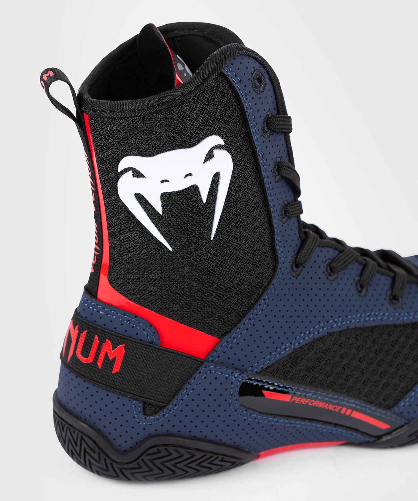 Venum Elite Scarpe da boxe - Navy/Nero/Rosso