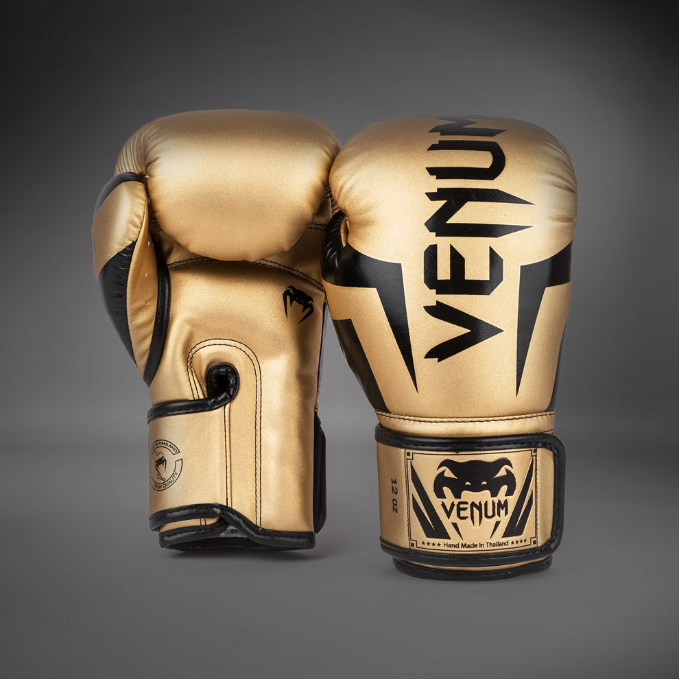 Venum Elite Guantoni da boxe - Oro/Nero