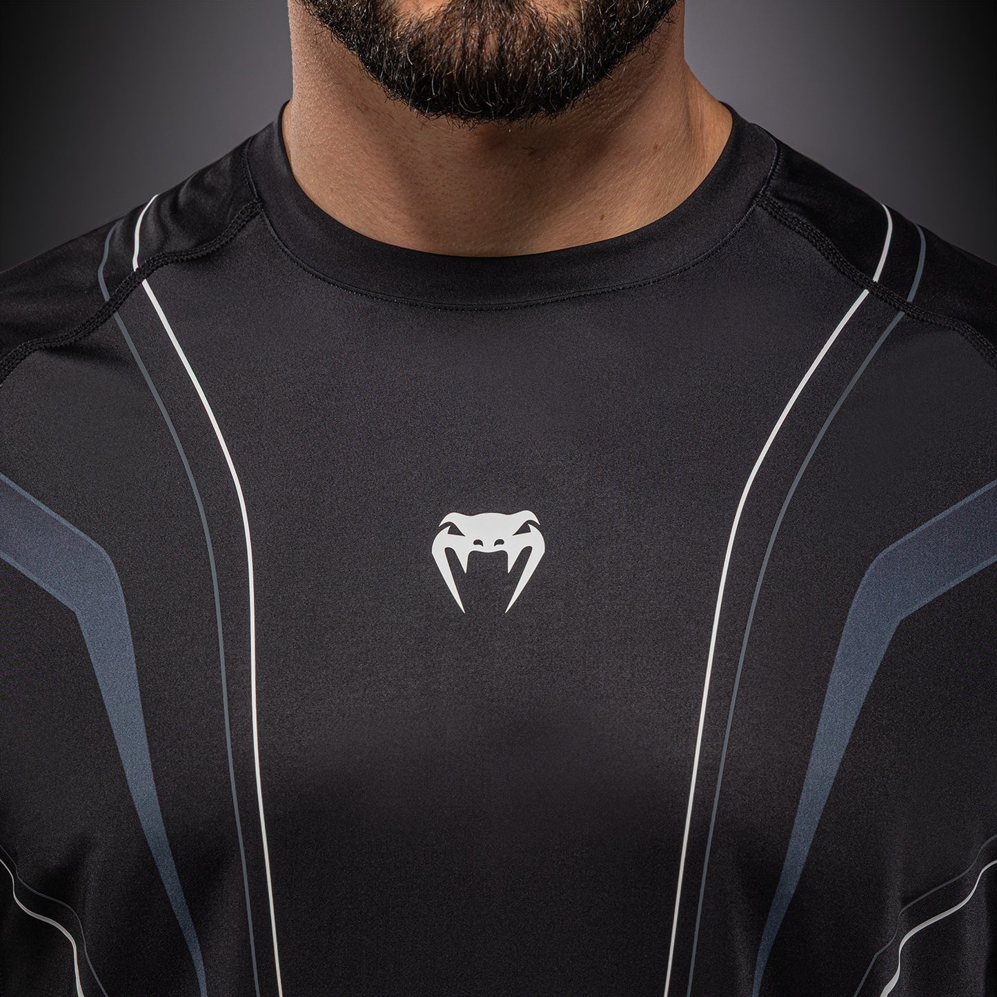 Venum Streamline Maglietta Dry Tech – Nero/Bianco
