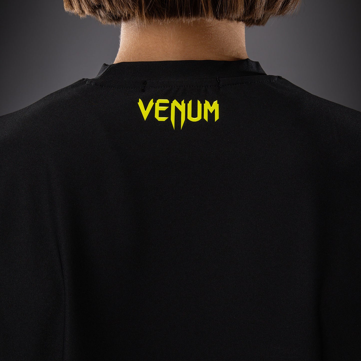 Venum Lazer Maglietta Dry Tech da Donna - Nero/Giallo