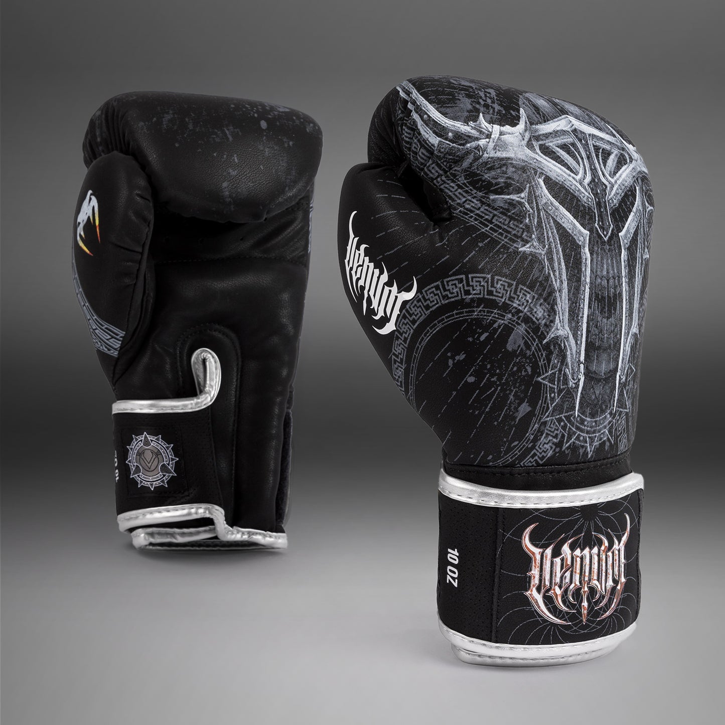 Venum Gladiator 5.0 Guanti Da Boxe - Nero/Argento