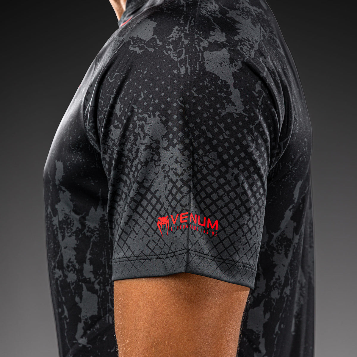 Venum x Batman T-shirt Dry-Tech - Nero/Grigio/Rosso