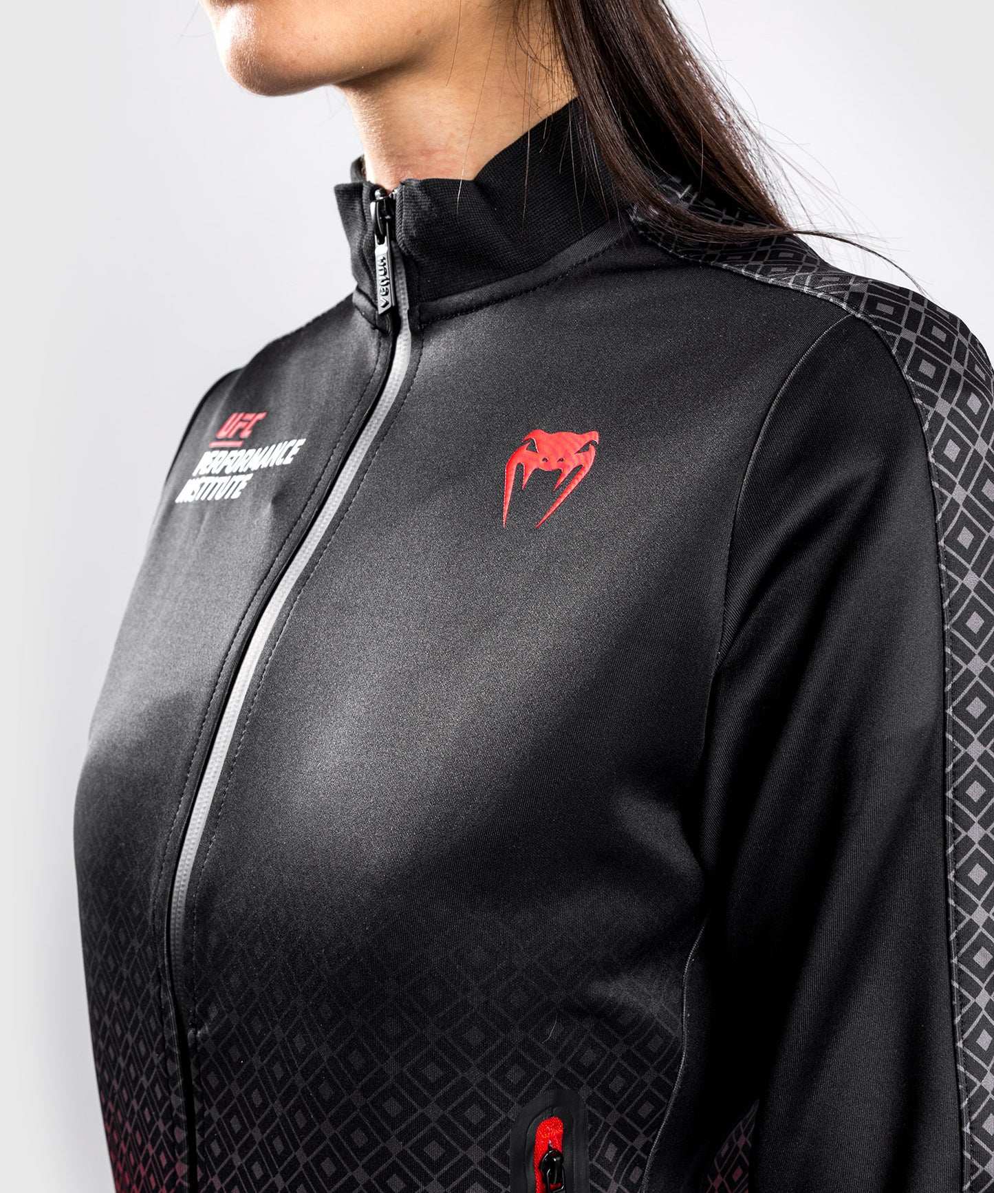 Giacca Venum UFC Performance Institute - Per Donna - Nero/Rosso