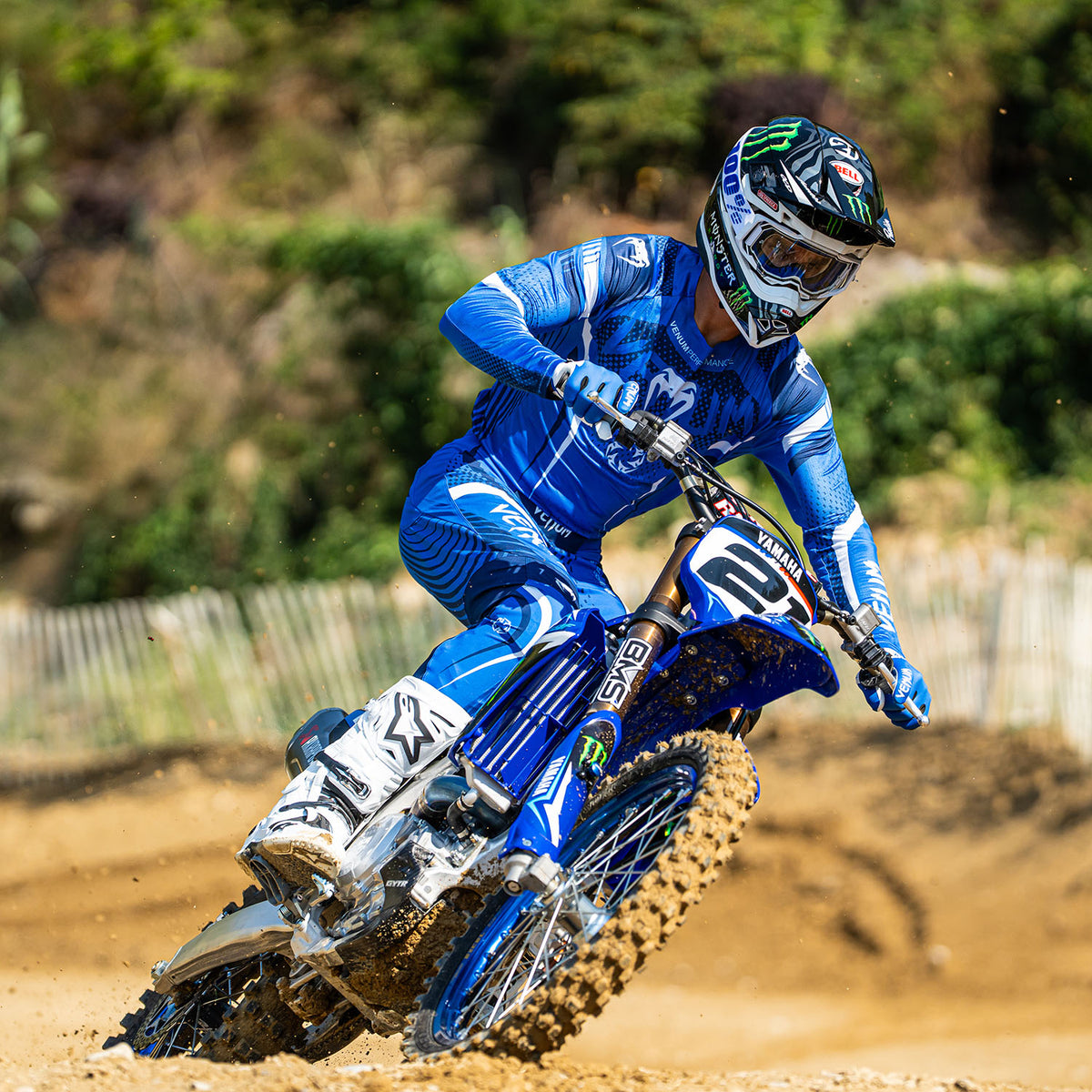 Venum MX Challenger Maglia da Motorsports - Blu
