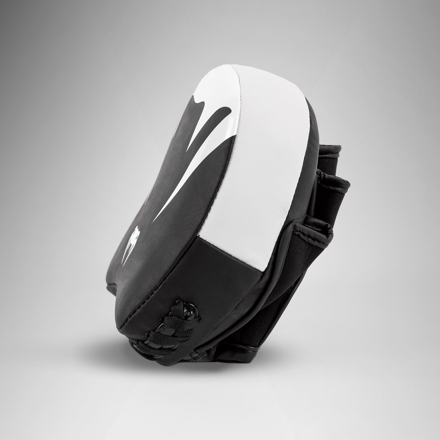 Venum Elite Thick Coaching Mitts Leather Mini (Coppia) - Nero/Bianco