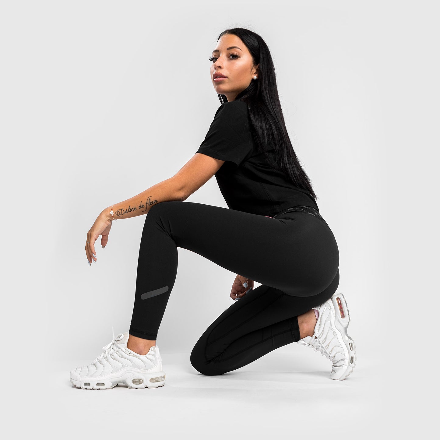 Leggings Monogram Venum 7/8 – Nero//Oro rosa