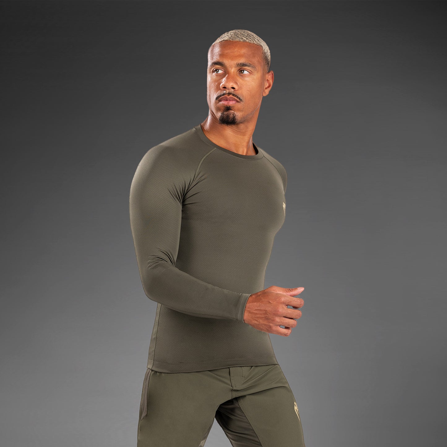 Venum Contender Rashguard a maniche lunghe - Cachi